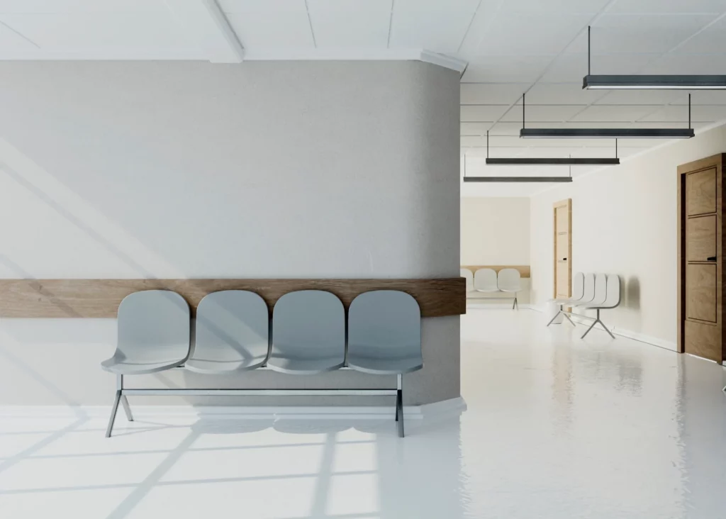Photo d'une salle d'attente